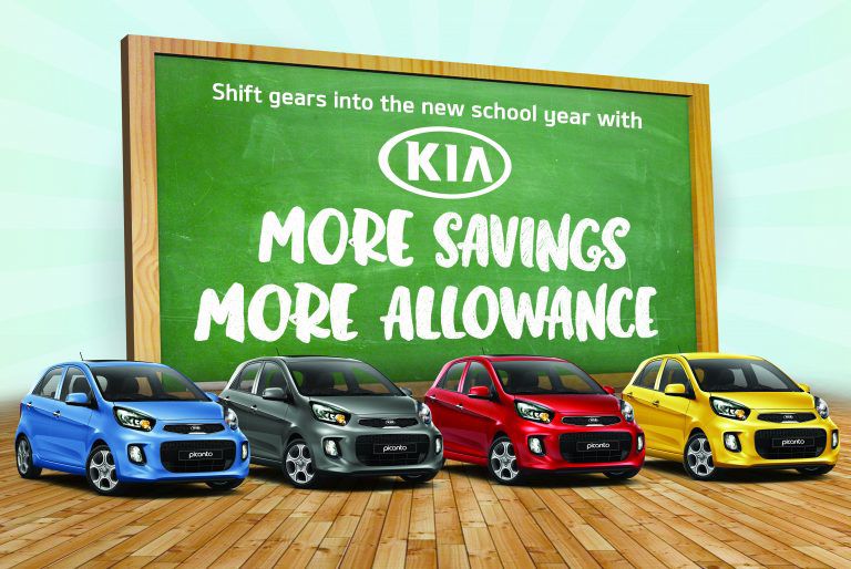 Kia gears up for another school year with More Savings, More Allowance promo