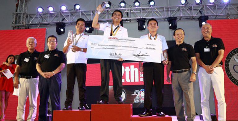 Isuzu PH holds 2017 Service Skills Olympics