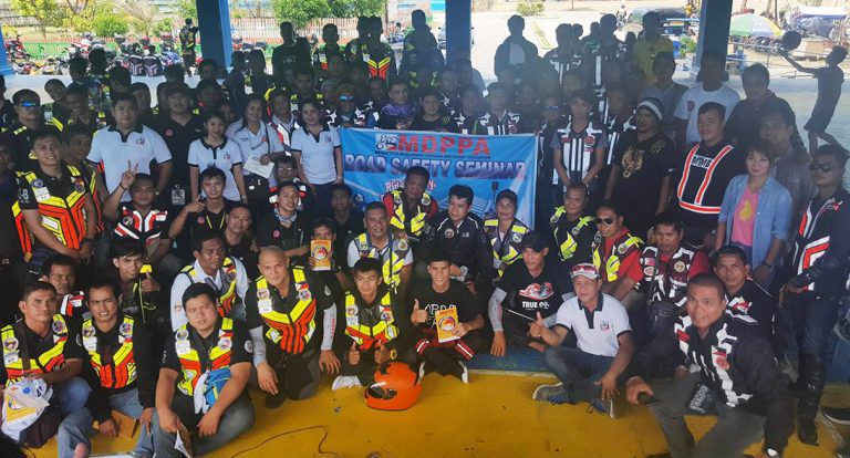 MDPPA holds road safety seminar among 150 riders  in Muntinlupa