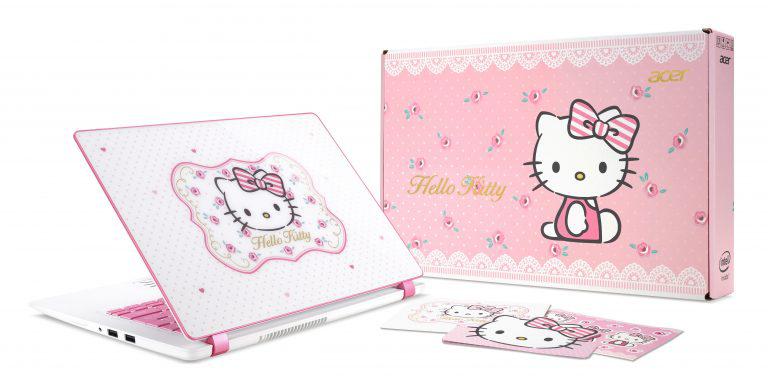 Attention Hello Kitty Lovers: The Acer Limited Edition Hello Kitty Laptop transports you to Hello Kitty Wonderland