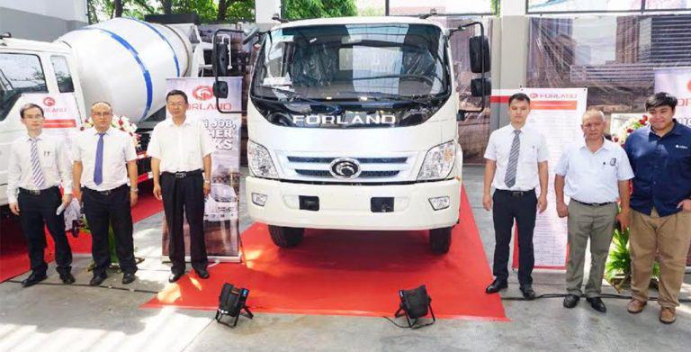 Forland Trucks to Aid  Philippine Infrastructure Developments
