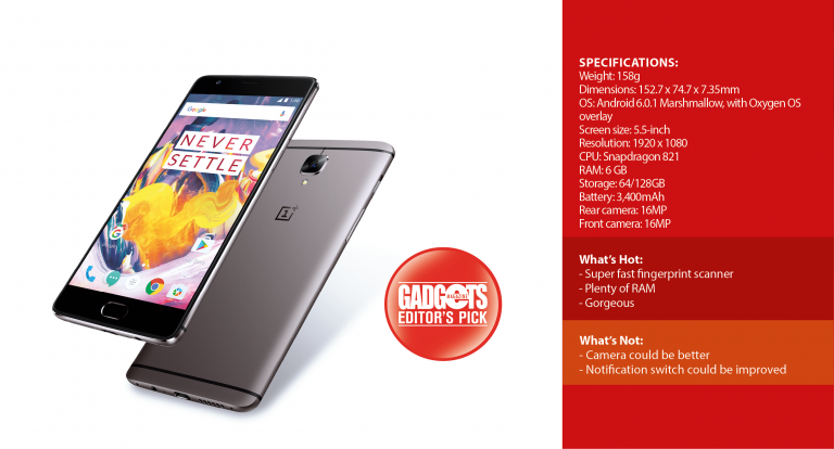 Reviewed: OnePlus 3t
