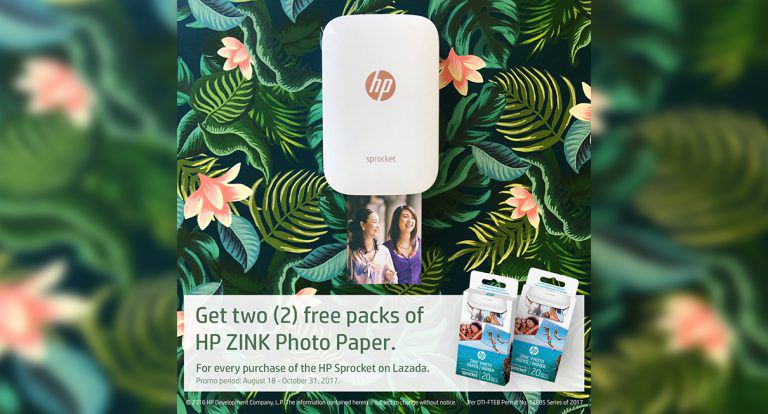 Make Memories Last with the HP Sprocket Promo