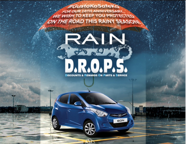 Pamper your car through Hyundai Raindrops