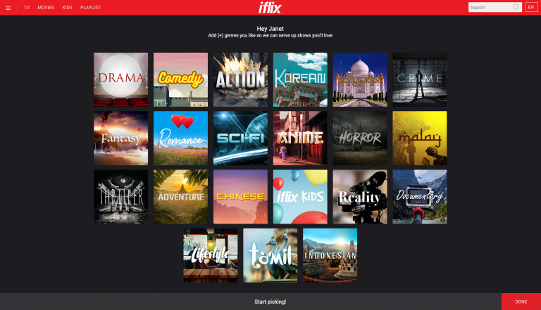iflix Introduces Channels and Personalization Features