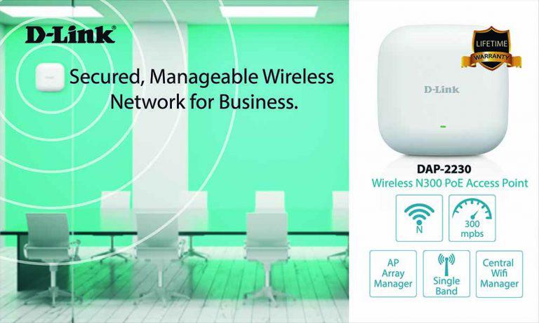 Boost Your Office Network with the DAP-2230 Wireless N PoE Access Point