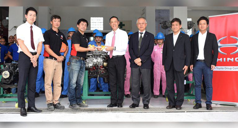 Hino Supports Phil – Nippon Technical College with Product Donations