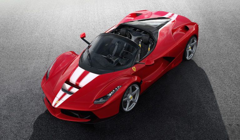 Unique LaFerrari Aperta on auction to benefit Save the Children