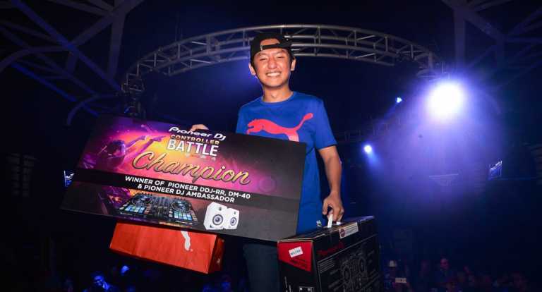 Mark Sianghio wins Pioneer DJ Controller Battle 2017