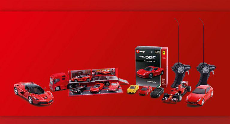 Race to Shell to Start Your Own Ferrari Toy Car Collection!