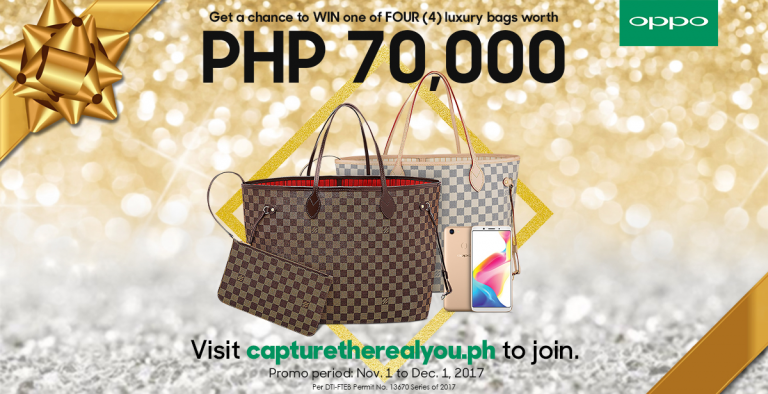 Get a Chance to Win a Luxury Bag When You Purchase Oppo F5