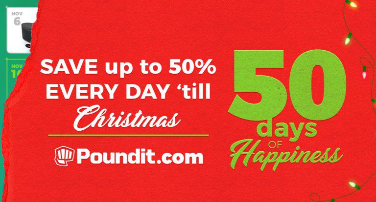 Breakout Electronics Store Poundit Counts Down to Christmas