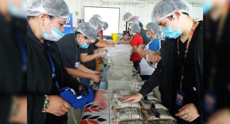 Globe Partners with Rise Against Hunger to Help Displaced Marawi Families