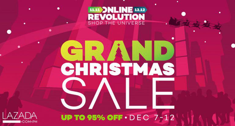 Over Four Million Christmas Deals Await Shoppers During Lazada Philippines’ Online Revolution Grand Christmas Sale