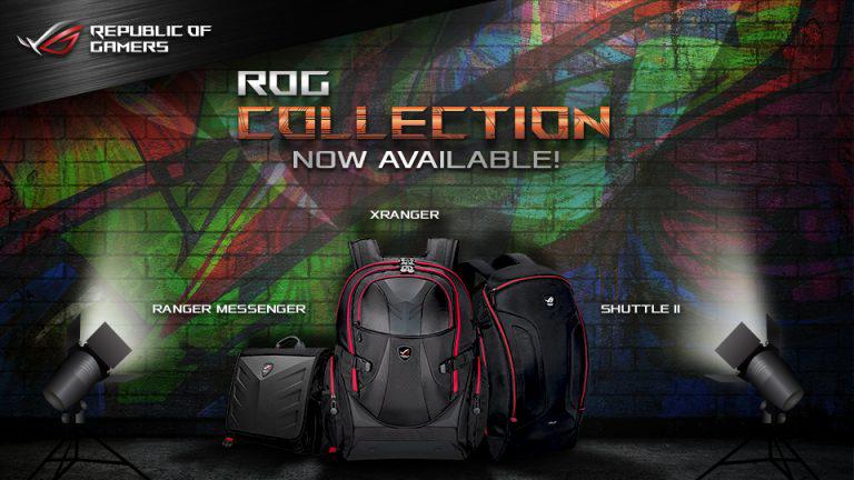 Republic of Gamers Lifestyle Collection Now Available