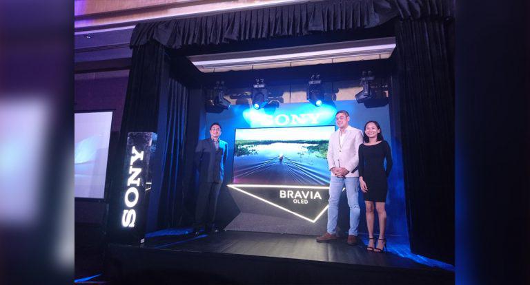 Sony Introduces the 77” BRAVIA OLED and Welcomes its Newest Member to the Sony family, Anthony Pangilinan