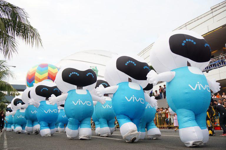 Vivo Joins 9th Mall of Asia Grand Mascot Parade