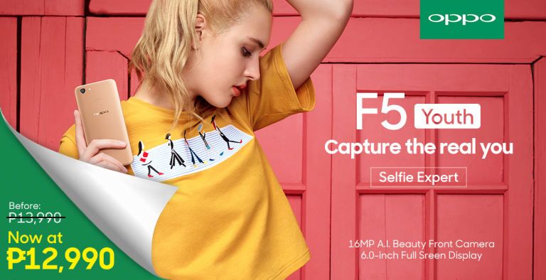 Oppo marks down F5 Youth for 2018