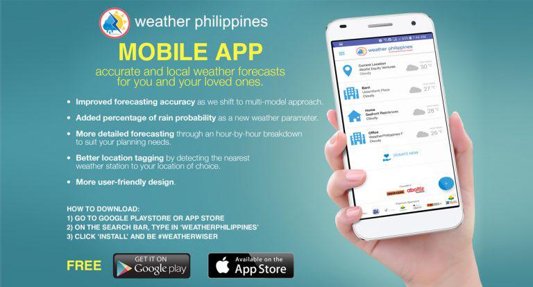 Improved WeatherPhilippines Mobile App Now Ready for Download