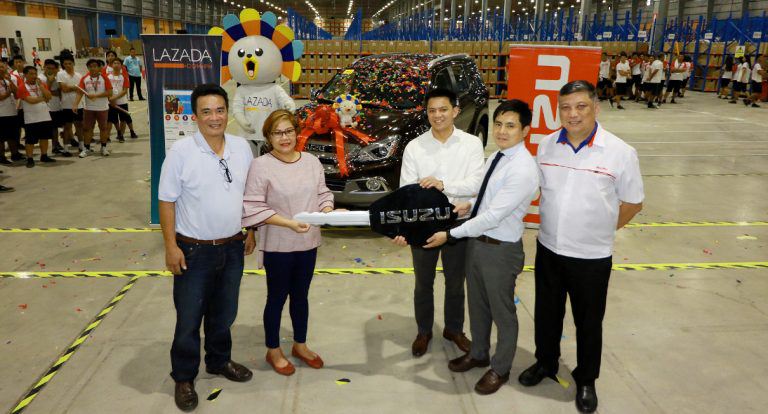 Online Marketplace Lazada Announces Grand Winner of the Brand-New Isuzu mu-X