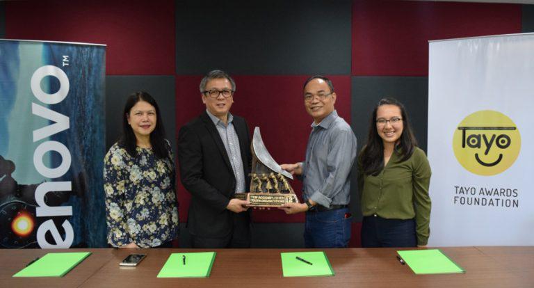 Lenovo Continues Support for Youth Organizations, Named Exclusive Technology Partner Anew of TAYO Awards Foundation