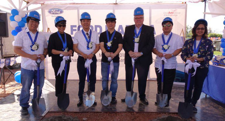 Ford Holds Groundbreaking Ceremony for New Dealership Location in Isabela