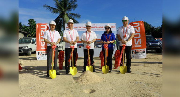 Isuzu Continues Expansion, Breaks Ground in South Cebu