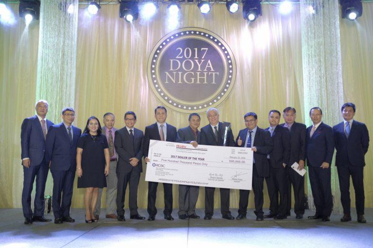 Isuzu Iloilo took home ‘2017 Dealer of the Year Award‘