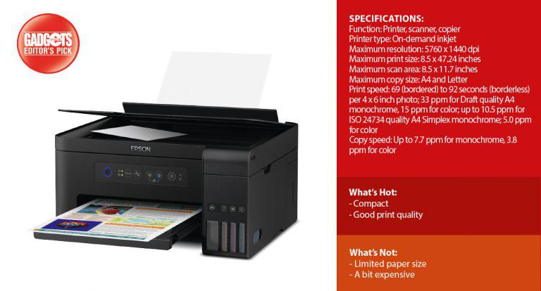 Reviewed: Epson L4150