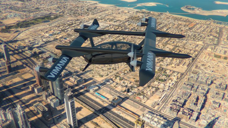 Blockchain Meets Drone Vehicle at the Future Cities Show