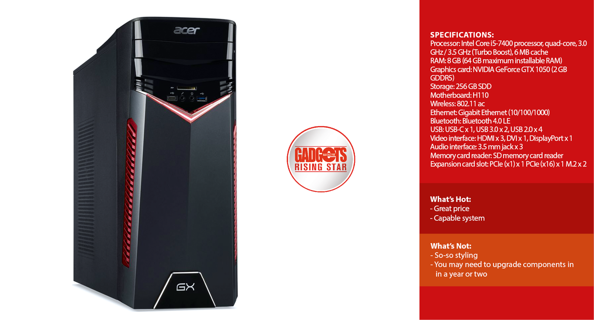 Bemærk venligst Generator Vil Reviewed: Acer Aspire GX-781 • Gadgets Magazine