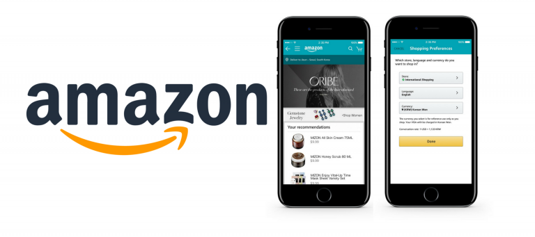 Amazon Launches the International Shopping Experience in the Amazon Shopping App