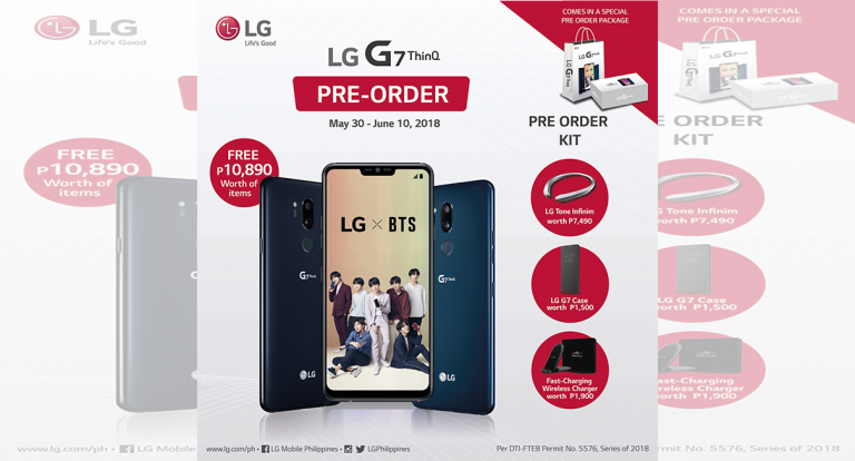 LG G7 ThinQ Pre-Order Starts Today!