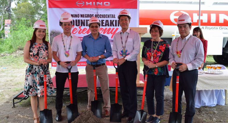 Hino Breaks Ground for Its first Negros Occidental Dealership