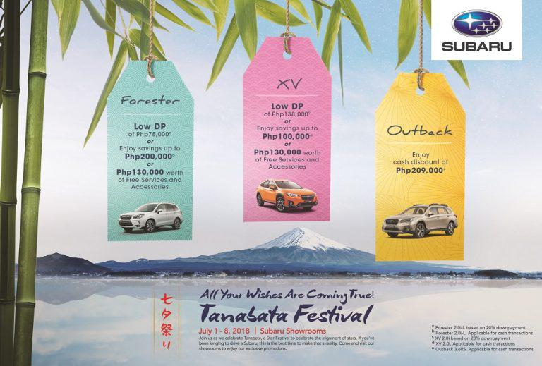 2018 Tanabata Festival Turn Wishes Into Reality With Subaru