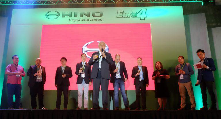 Hino Unveils Euro 4 Fleet in Visayas