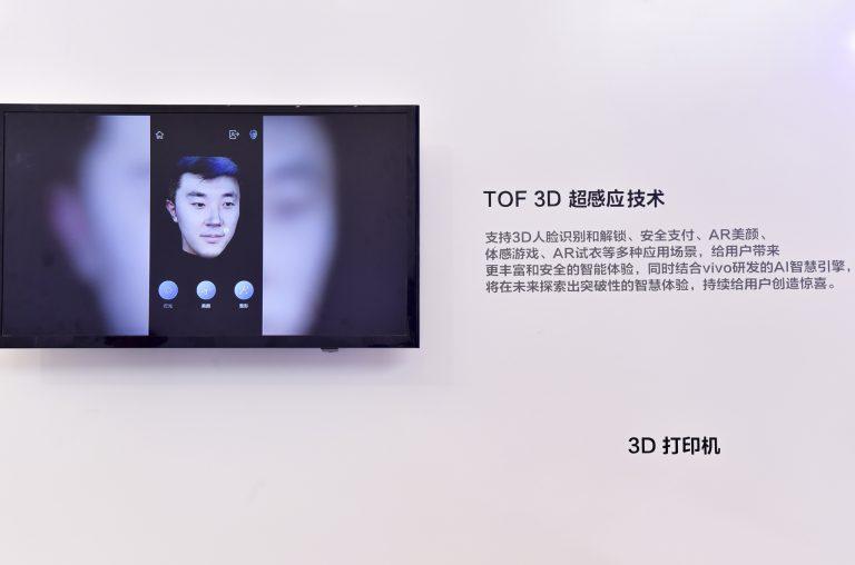 Vivo Unveils TOF 3D Sensing Technology at MWC Shanghai 2018