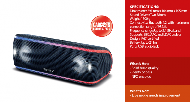 Reviewed: Sony SRS-XB41