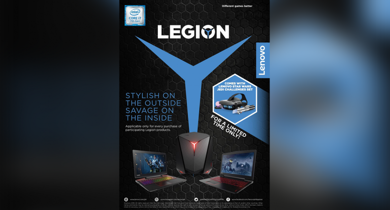Jedi Challenges Now Available with Select Lenovo Legion Laptops