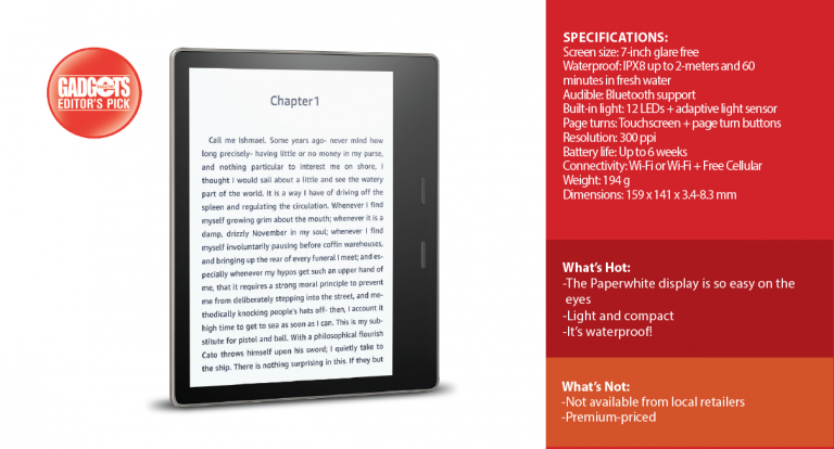 Reviewed: Kindle Oasis eReader