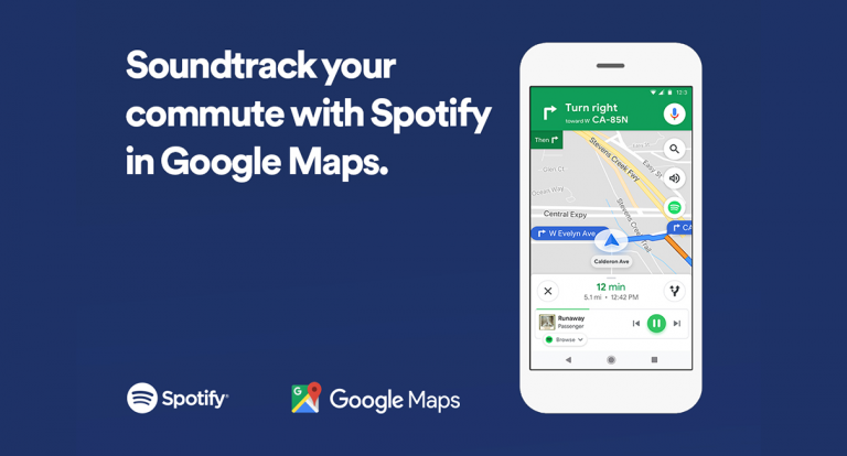 Soundtrack Your Drive With Spotify in Google Maps