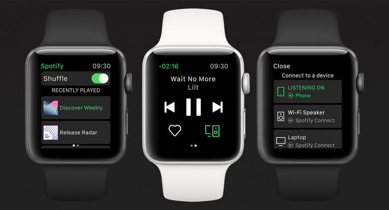 Spotify Rolls Out App for Apple Watch