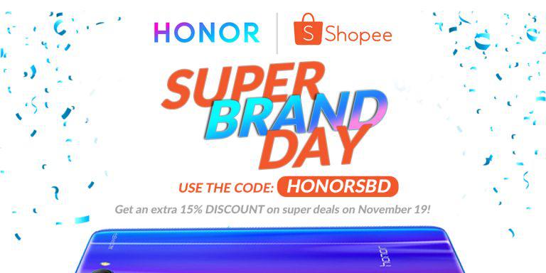 Honor Offers Discounts and Deals on Super Brand Day