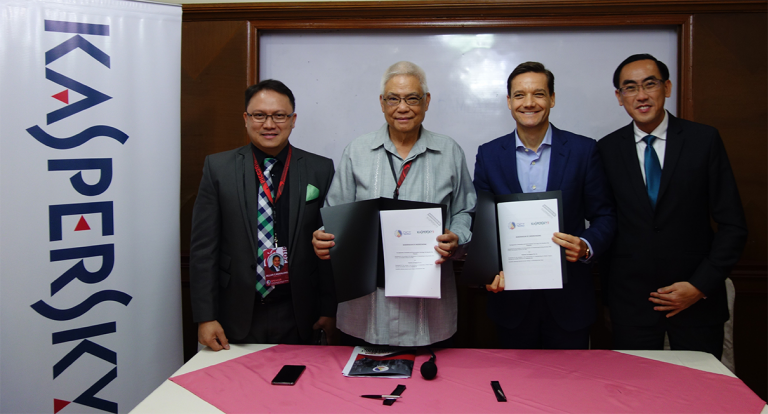 Kaspersky Lab and DICT Sign MoU