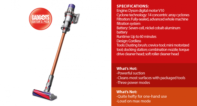 Reviewed: Dyson Cyclone V10 Absolute