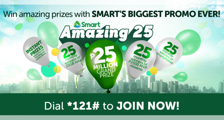 ICMYI: Smart is Giving Away P25M to One Lucky Subscriber