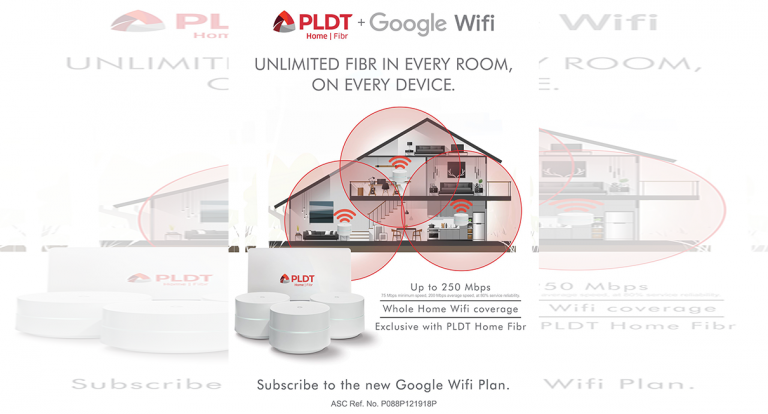 PLDT Announces All-New Google Wifi Plans