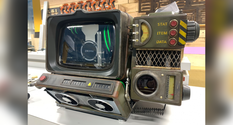 ZADAK and NVIDIA Team up at Taipei Game Show 2019, Showcase Pip-Boy (Fallout 76) Scratch Build by AK
