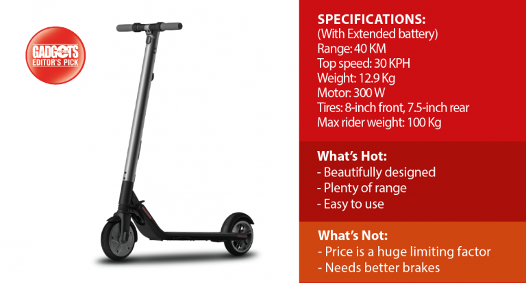 Reviewed: Ninebot Segway ES2 Electric Kick Scooter