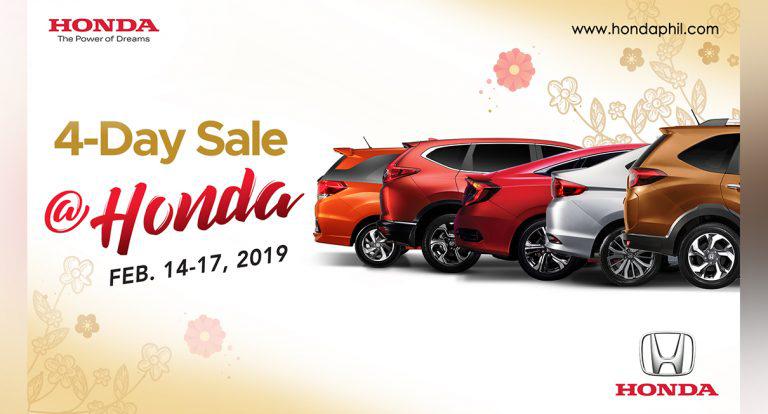 Exciting Deals and Discounts await at Honda’s 4-Day Sale